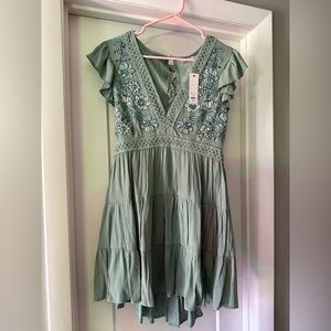 Francesca’s Backless Dress